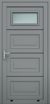 Drzwi panelowe, kasetony, przeszklenie A1