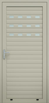 Drzwi panelowe, profil AW100, przeszklony